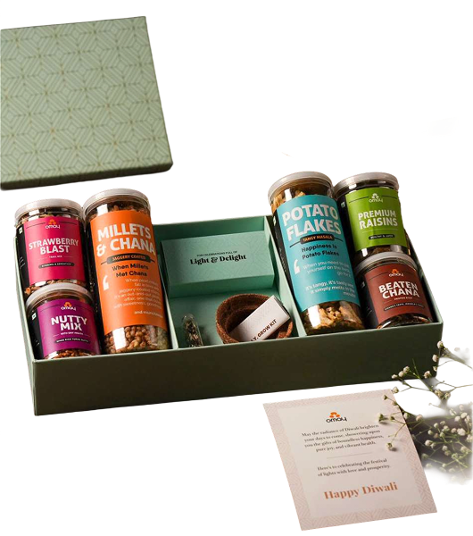 Omay Green Diwali Gift Box — image 1