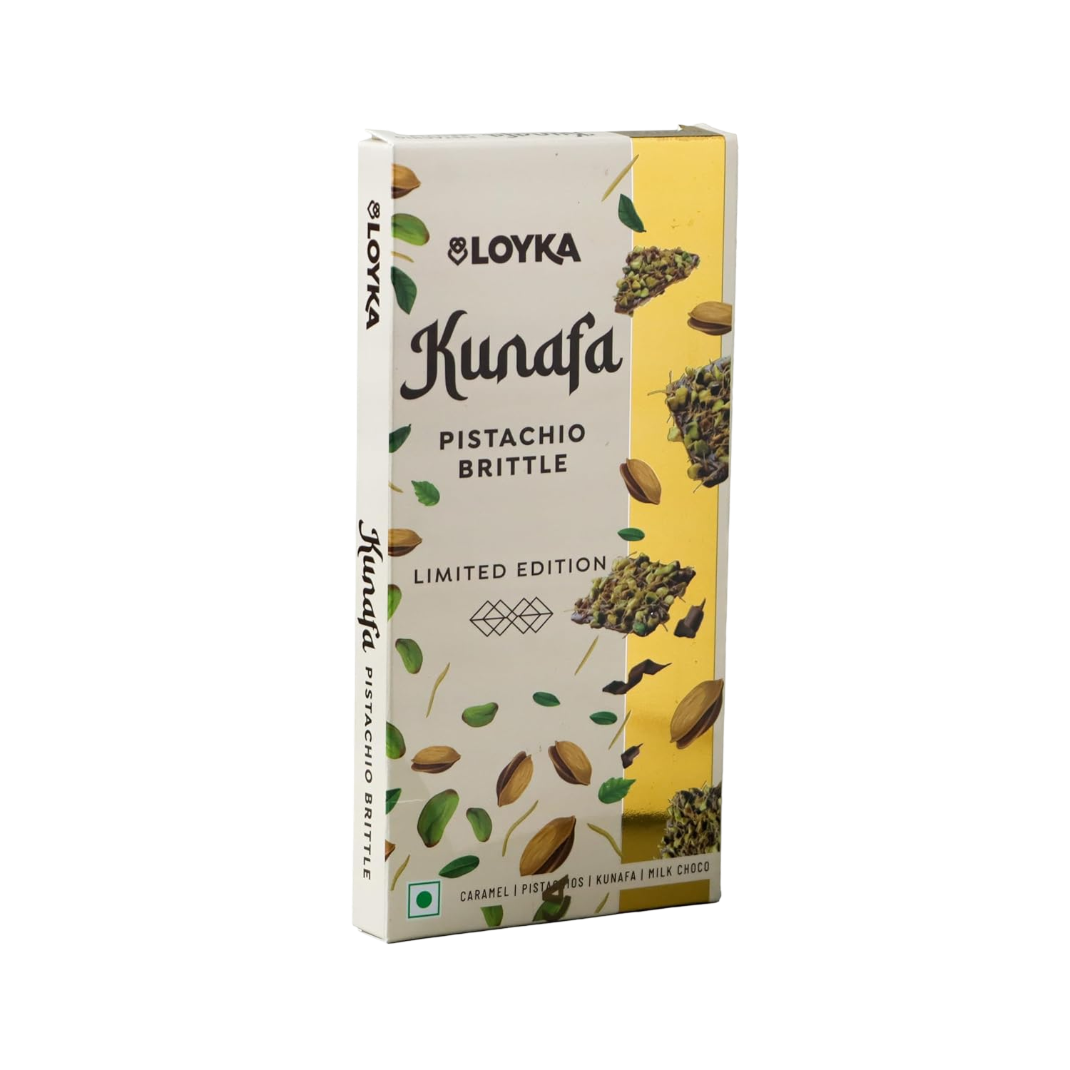 Loyka Kunafa Pistachio Brittle 3pcs Box (LD25-36) — image 1