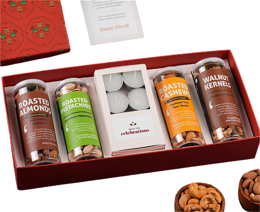 Omay The Dry-Fruits Diwali Gift Box — image 1