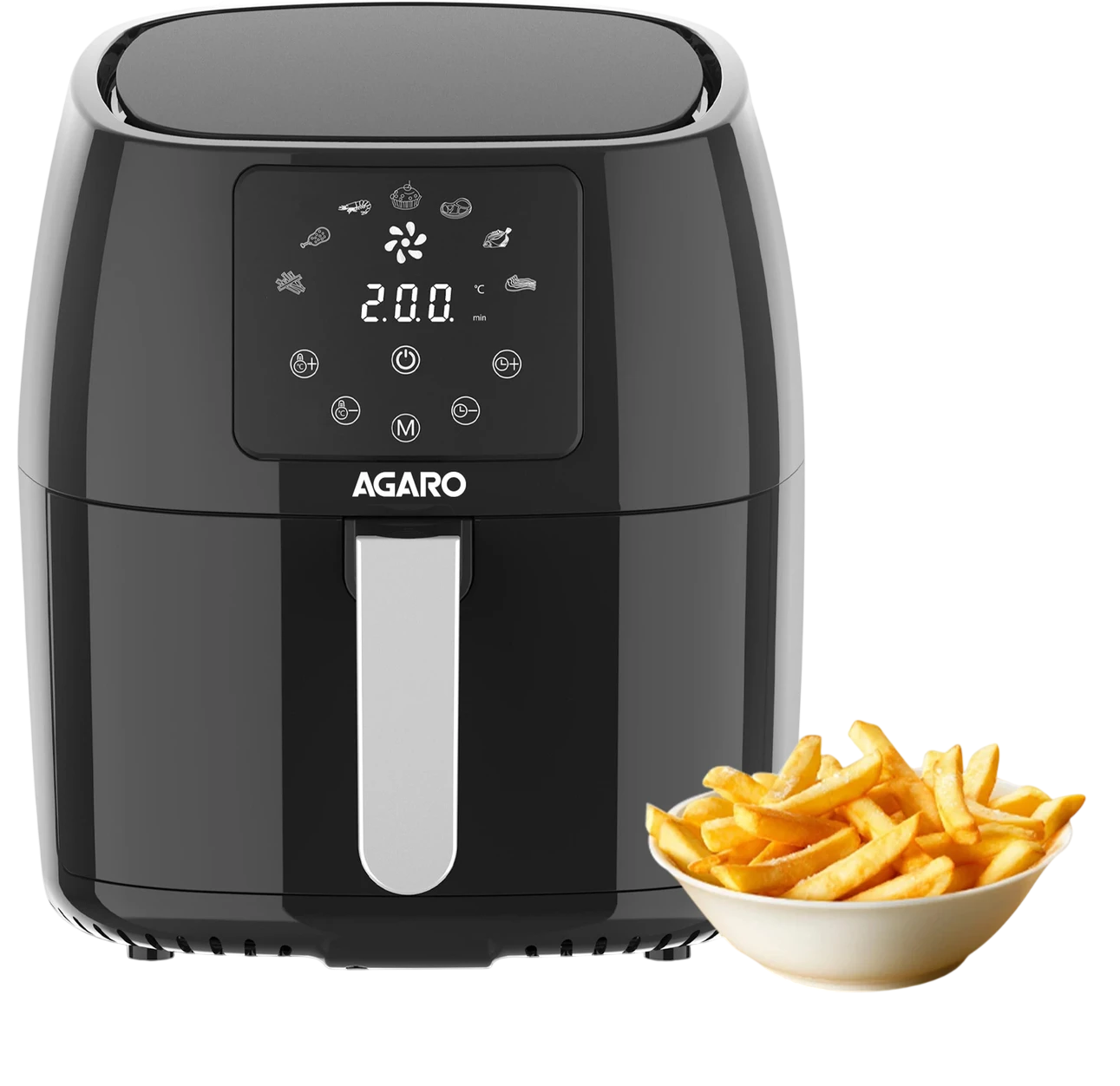 Agaro Sapphire Digital Air Fryer 4.5L 1400W