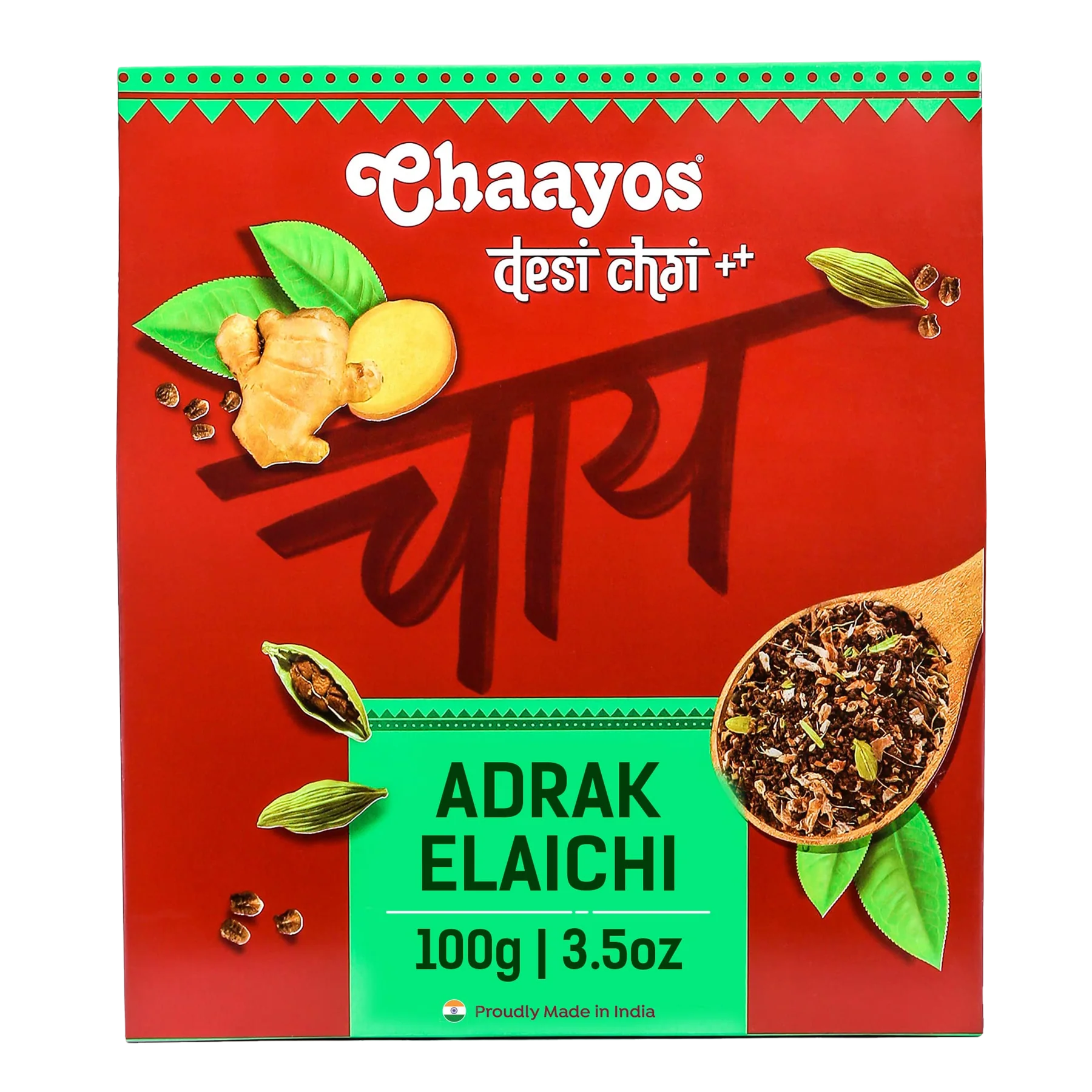 Chaayos Adrak Elaichi Chai 100g — image 1