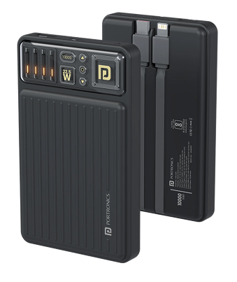 Luxcell  Mini 10k - 10000 mAh Power Bank with Digital Display — image 2