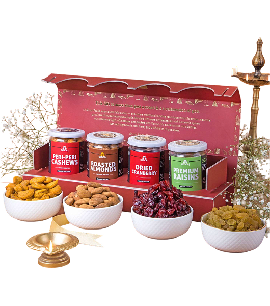 Omay Nutri Nuts Diwali Gift Box — image 1
