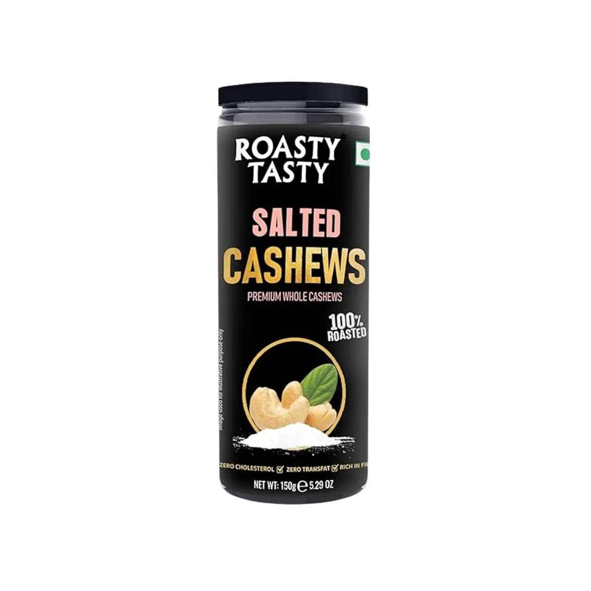 Roasty Tasty Salted Cashews 100g — image 1