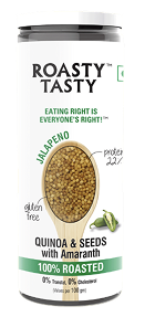 Roasty Tasty Quinoa & Seeds with Amaranth Jalapeno 80g — image 1