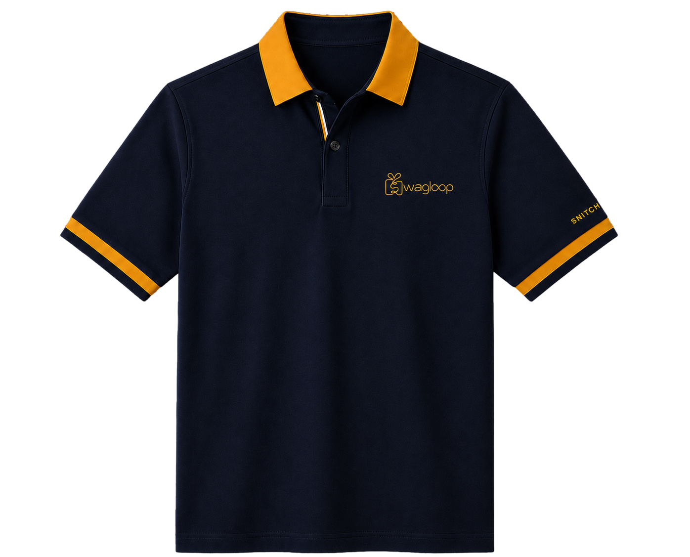 Snitch Signature Navy Polo — image 1