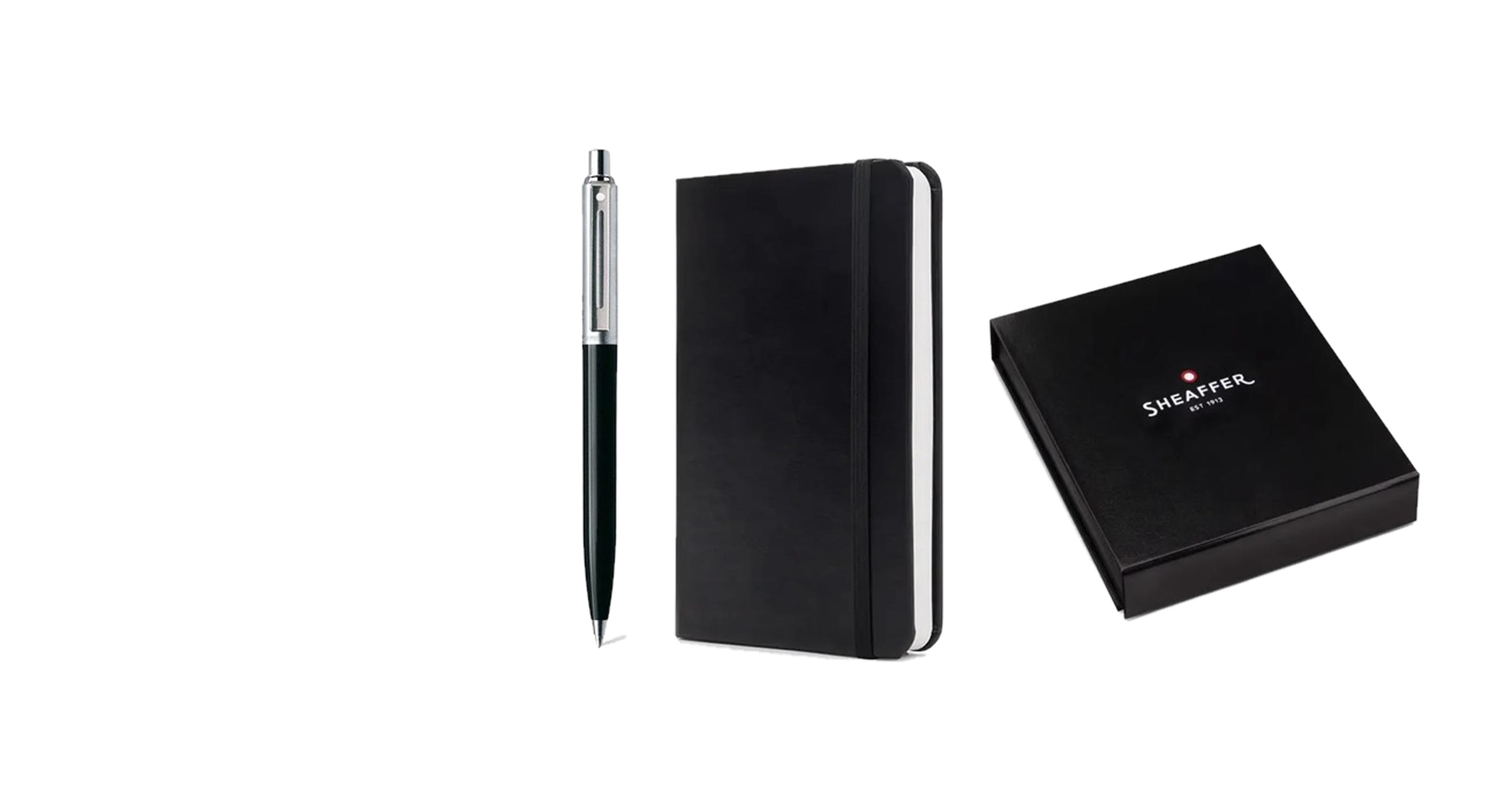 Sheaffer 321 BP Black + Small Notebook (Gift Set) — image 1