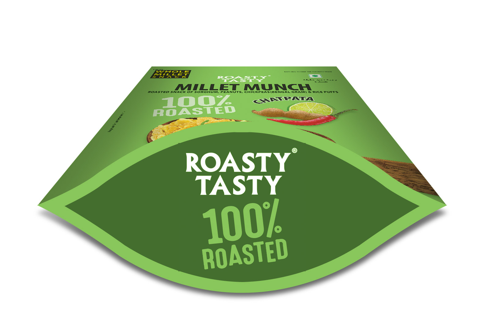Roasty Tasty Millet Munch Chatpata 340g — image 2