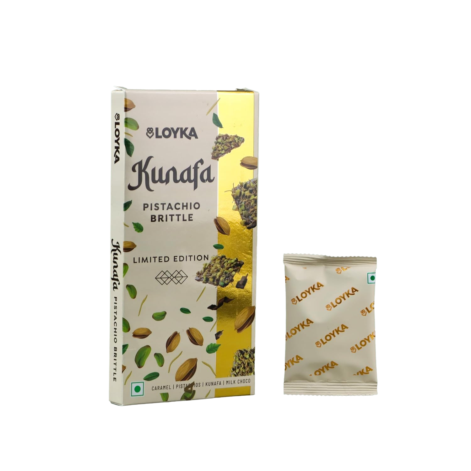 Loyka Kunafa Pistachio Brittle 3pcs Box (LD25-36) — image 3