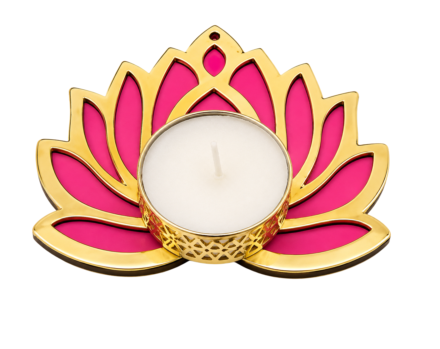 T Light Holder- Lotus