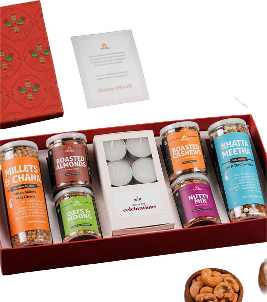 Omay Mixed Delights Diwali Gift Box — image 1