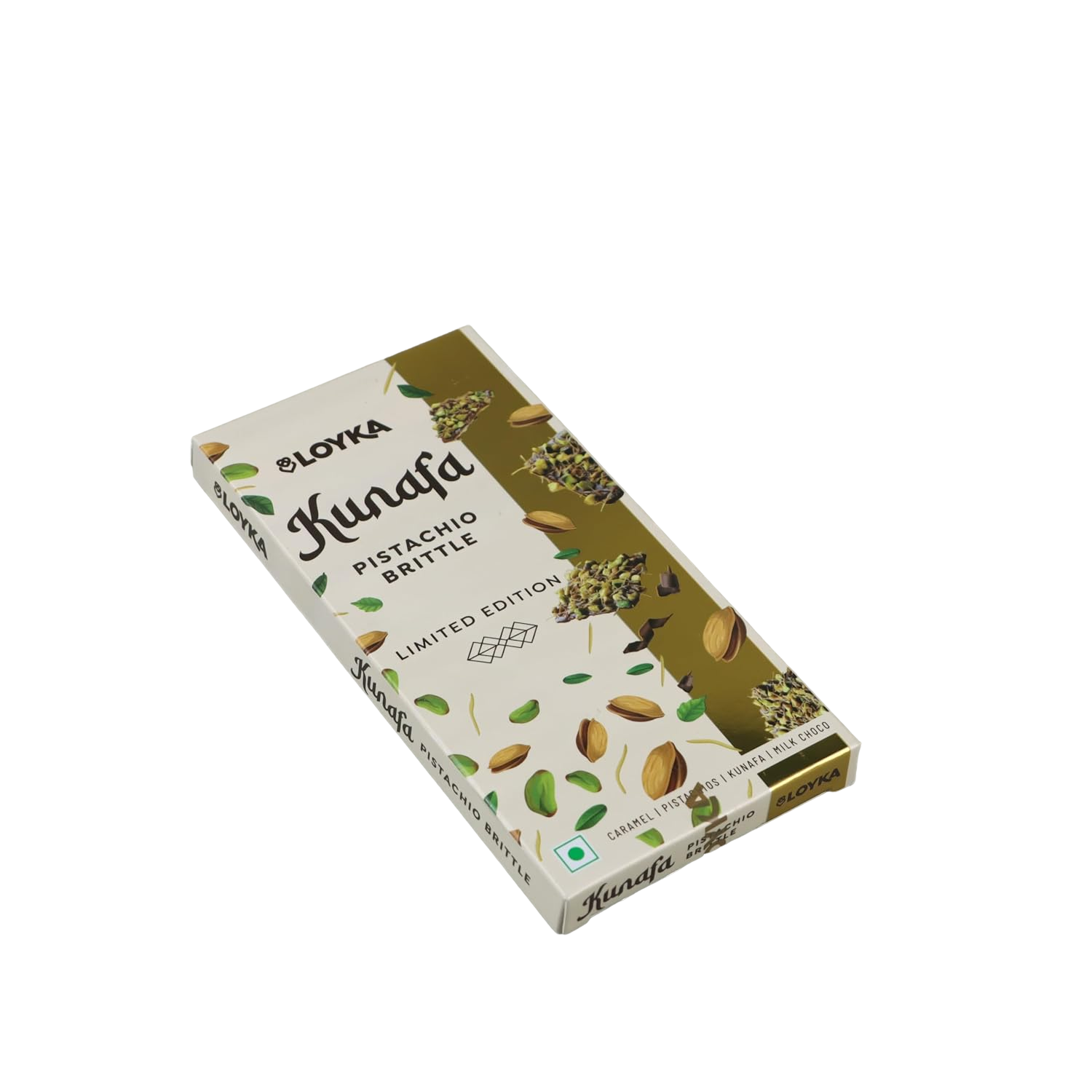 Loyka Kunafa Pistachio Brittle 3pcs Box (LD25-36) — image 2