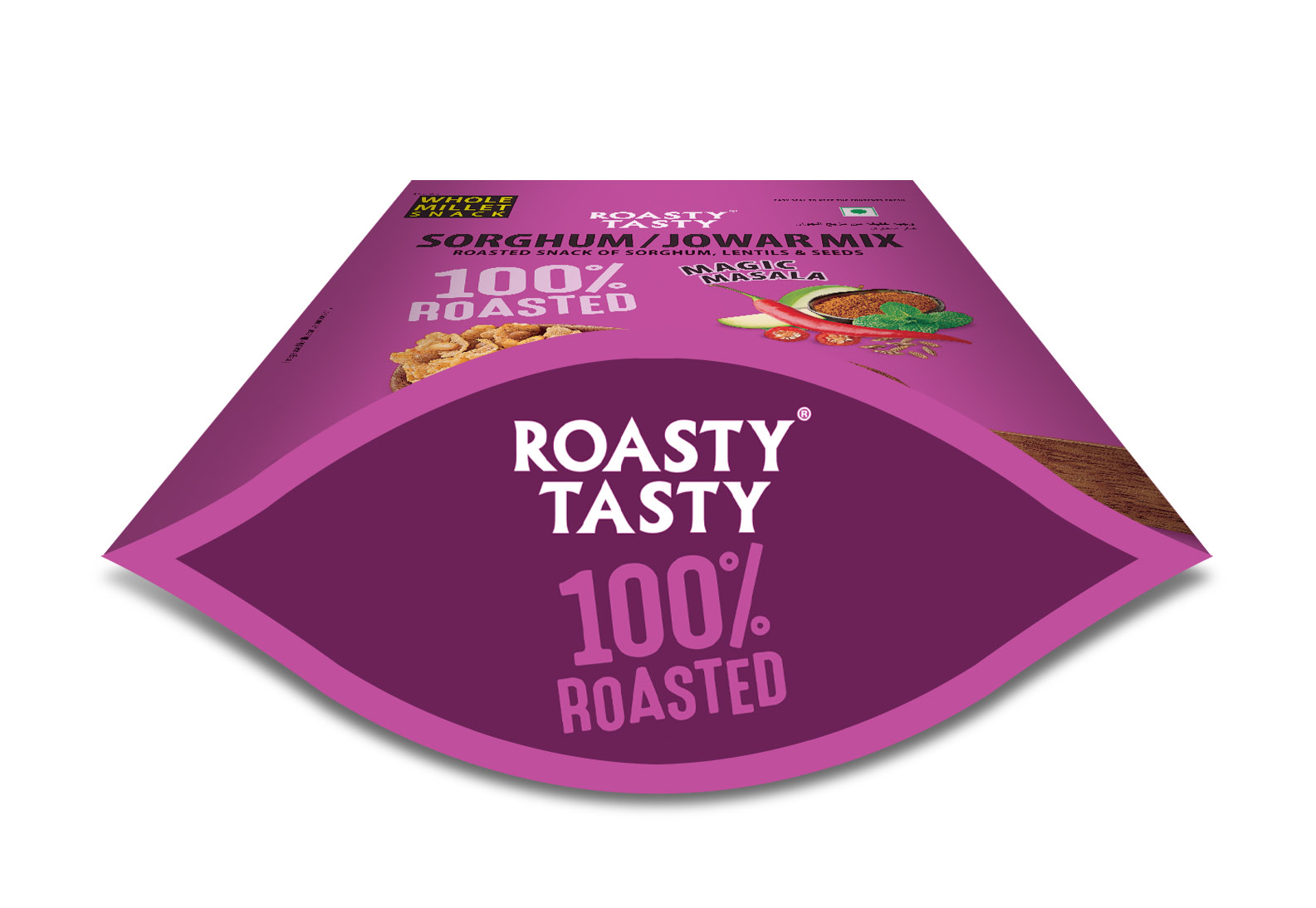 Roasty Tasty Sorghum / Jowar Mix Magic Masala 340g — image 2