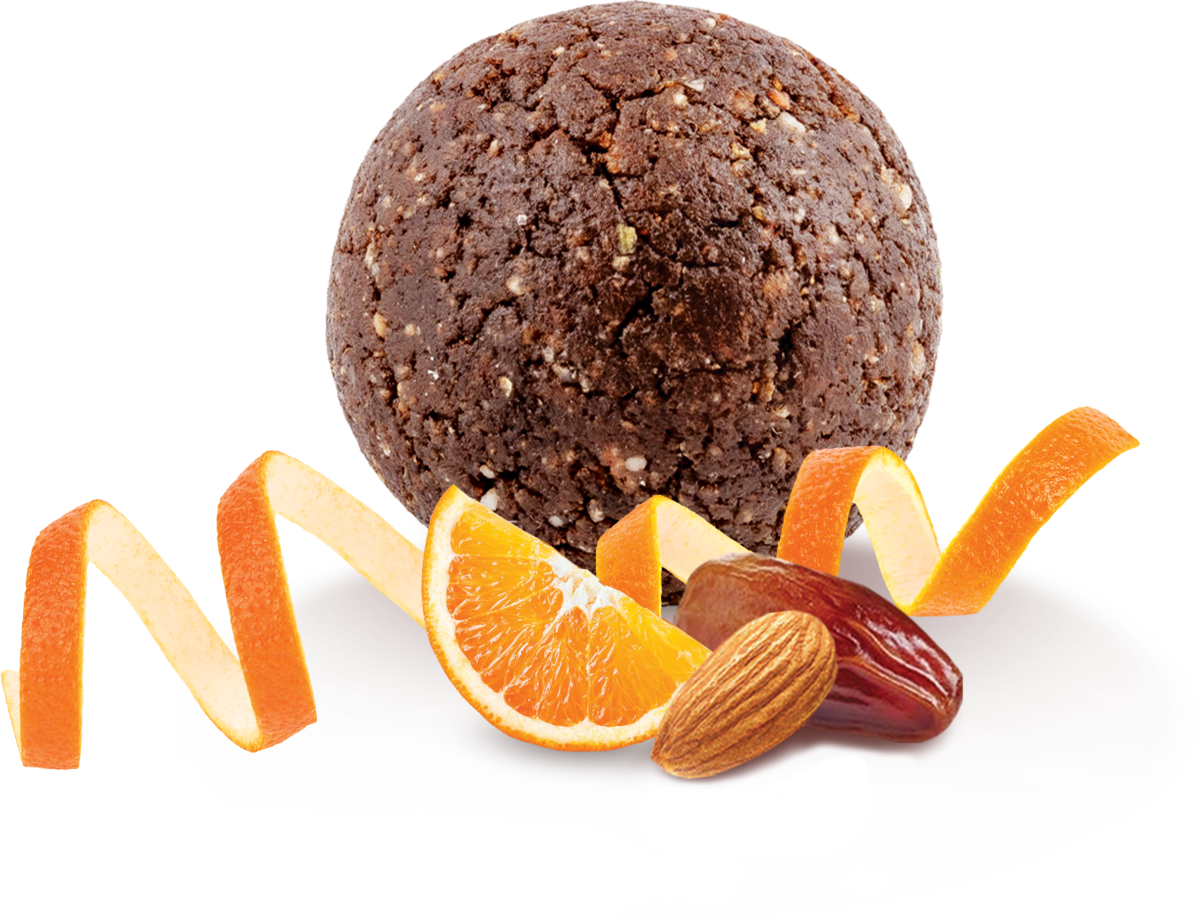 Roasty Tasty Dates & Dry Fruits Ladoo Orange 40g — image 1