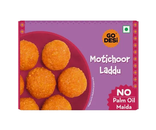 GoDesi Motichoor Laddoo Box 400 grams — image 1