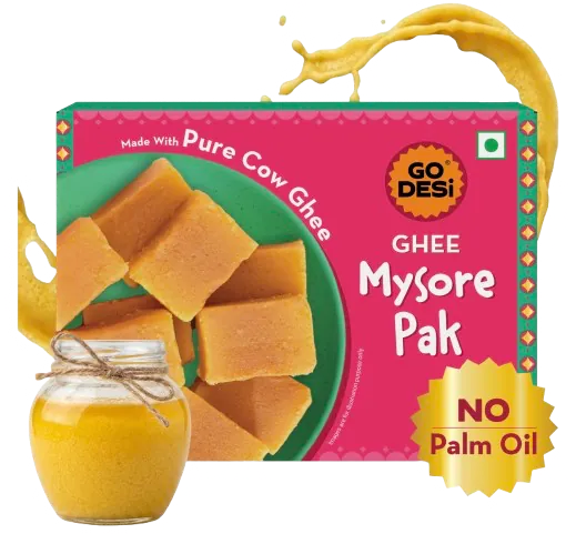 GoDesi Mysore Pak Box 400 grams — image 1