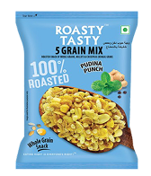 Roasty Tasty Assorted Bag of 10 Healthy Namkeen & Roasted Snacks — image 5