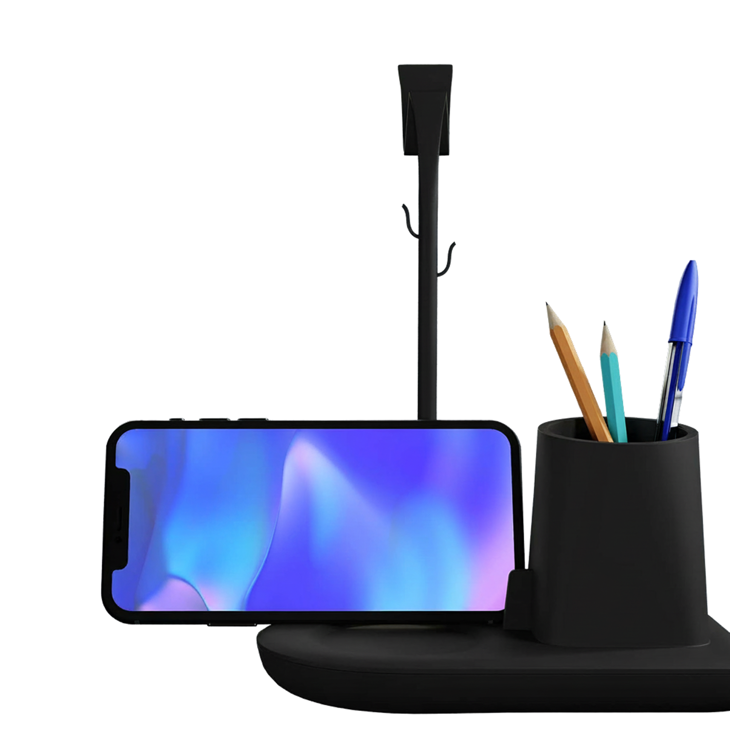 Pen Stand for Study Table with Self-Watering Plant — image 8