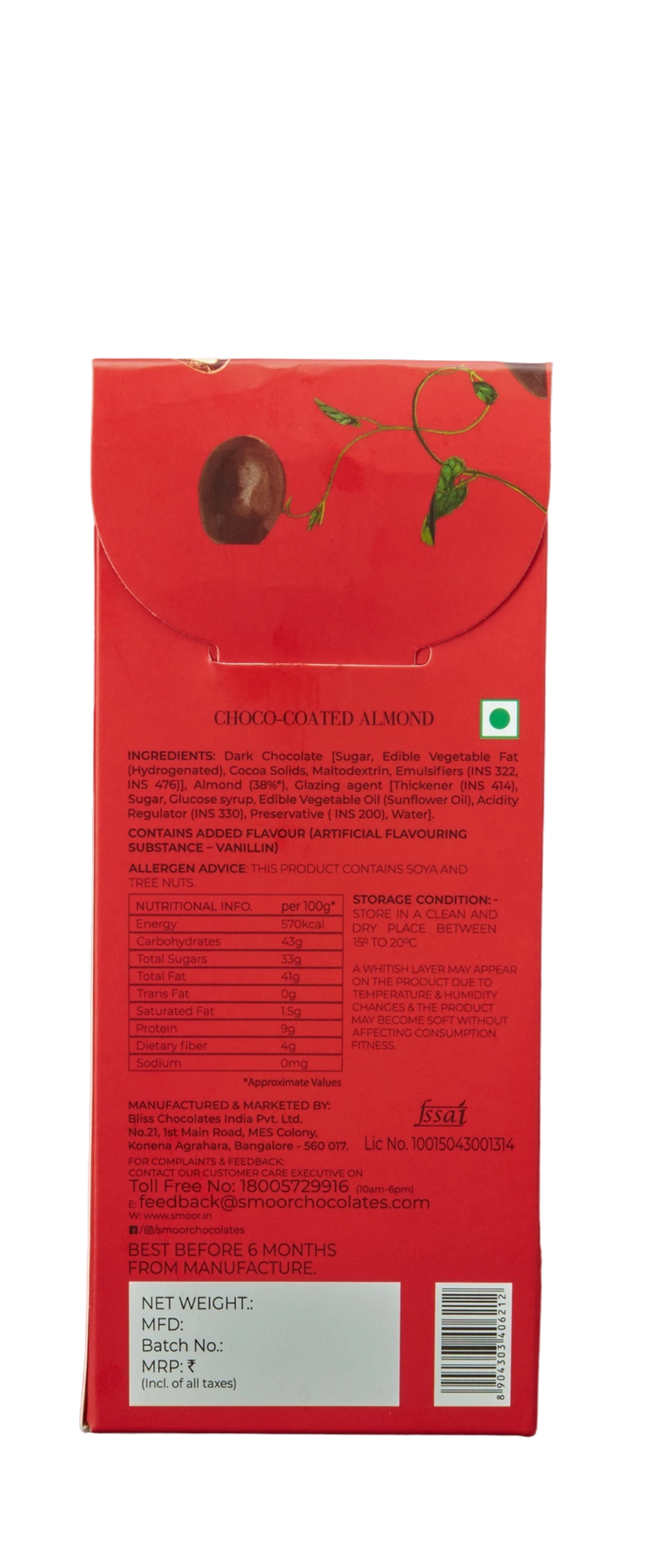 Smoor Choco coated Almonds — image 1