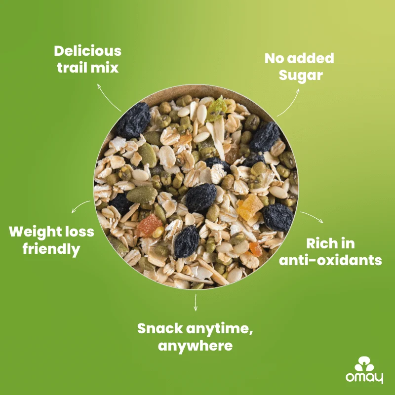 Omay Oats & Moong Mix 160gm — image 3