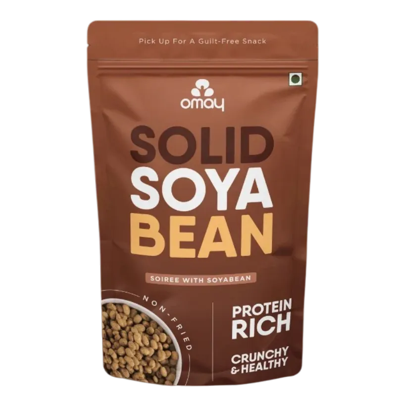 Omay Solid Soyabean - Protein Rich 400 gms Pouch