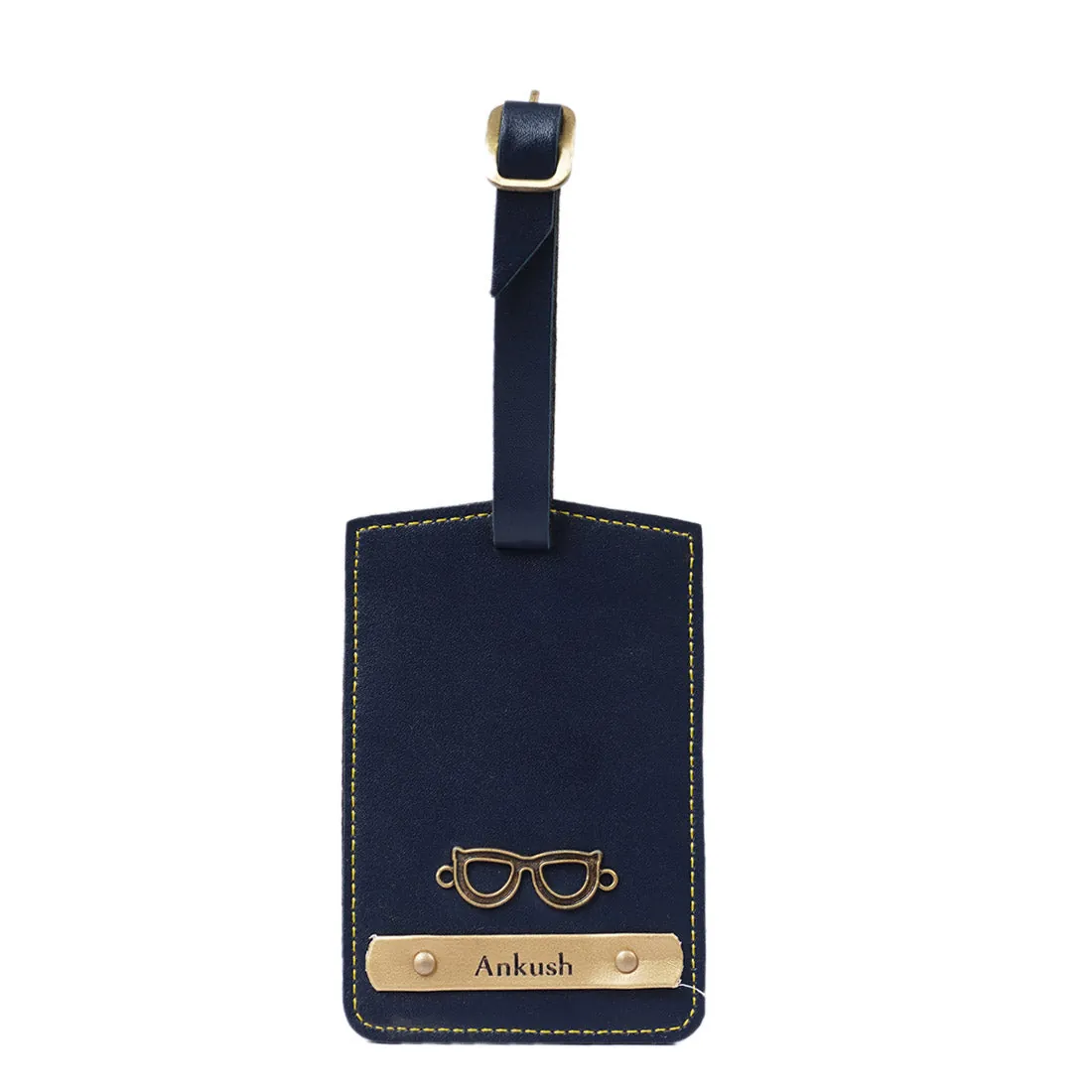 Personalised Travel Gift Set with Charms, Navy