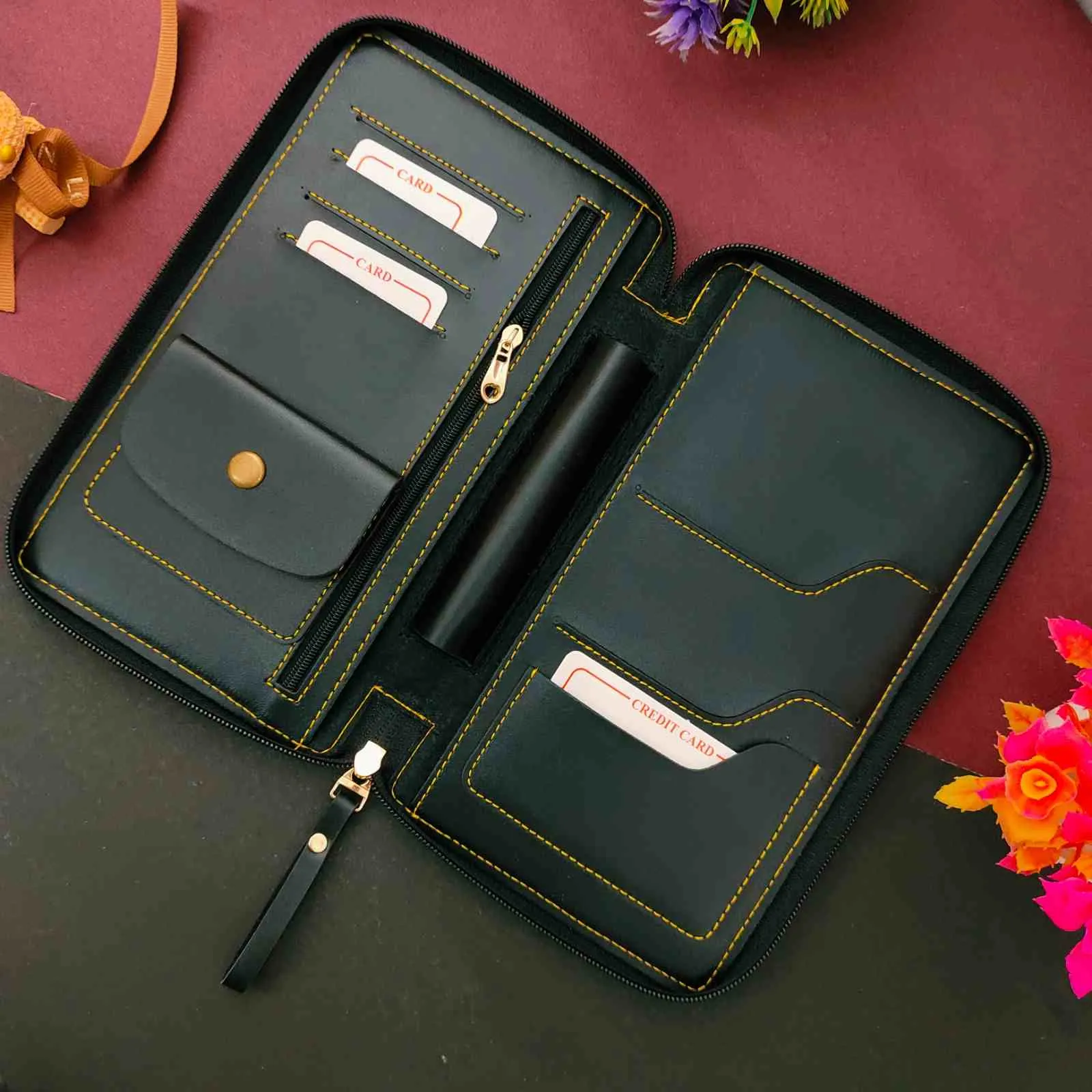 Personalised Travel Organiser with Charm