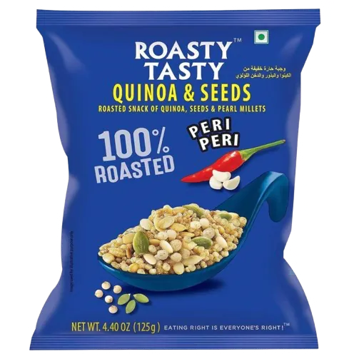 Roasty Tasty Quinoa & Seeds Peri Peri 125g — image 1