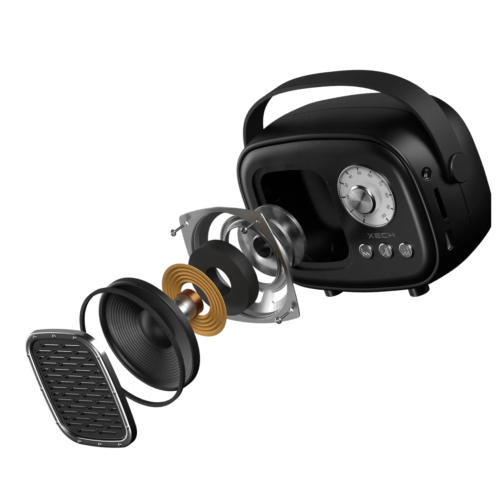 XECH RETRO JAM - Karaoke Party Speaker — image 2