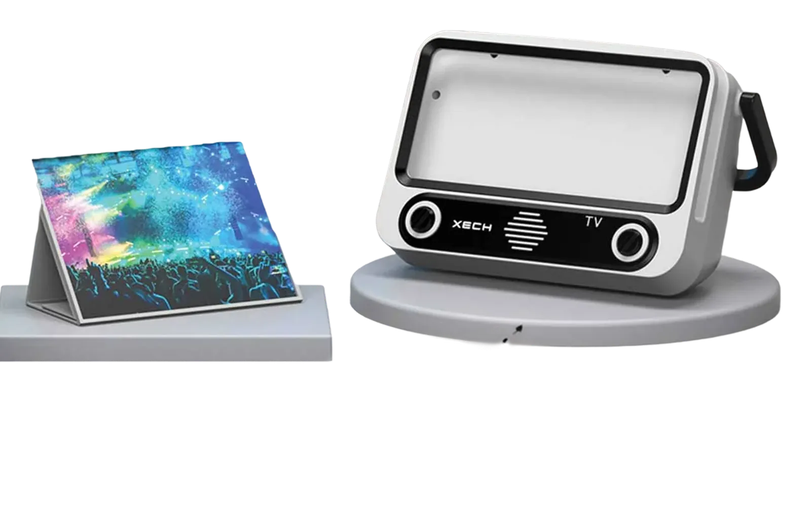 XECH TELLIVIBE MAX II - Retro Speaker + Phone Holder — image 2